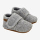 En Fant Hausschuhe aus Wolle Baby Grey Melange