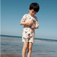 Liewood UV Kurzarm-Badeanzug Max Sea Creature Sandy