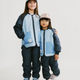 Liewood Kinder-Thermoset Zella Beach blau / Classic navy / mix