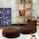 Wigiwama runder Kinderhocker Warm Hazel Ottoman