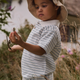 Lil' Atelier Kinder-Poloshirt Loose Coconut Milk Dusty Blue NMMHALDUR