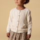 Lil' Atelier Strickpullover für Mädchen Kokosnussmilch NMFDOLA